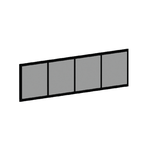 4er Multiframe Wand A3 hoch