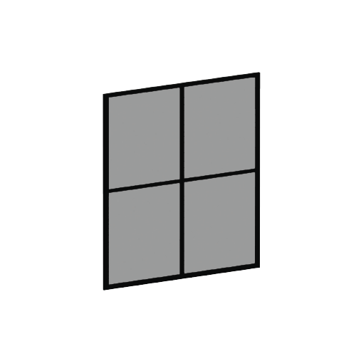 4er Multiframe Wand A3 hoch